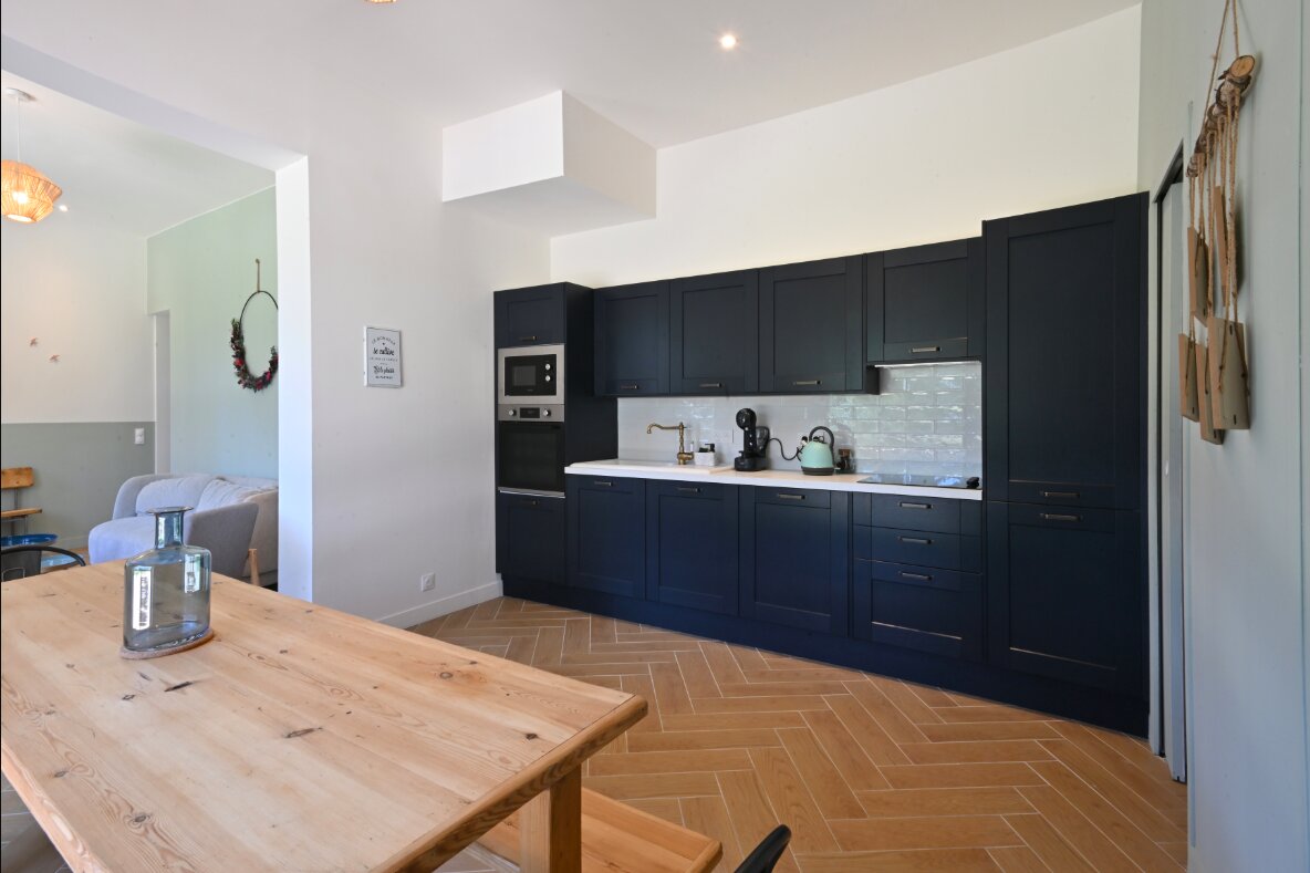 La Genetière, cuisine-salle à manger