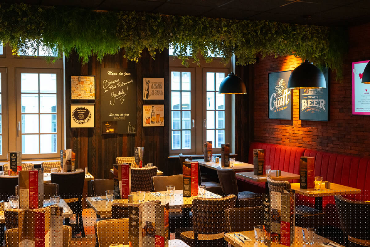 Intérieur du Pub Goudale à Saint-Omer