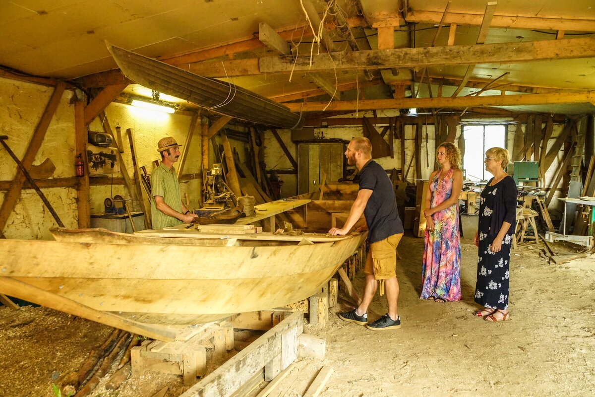 Faiseurs de bateaux Marais Groupe Bacôve Atelier 2019 CLAIRMARAIS