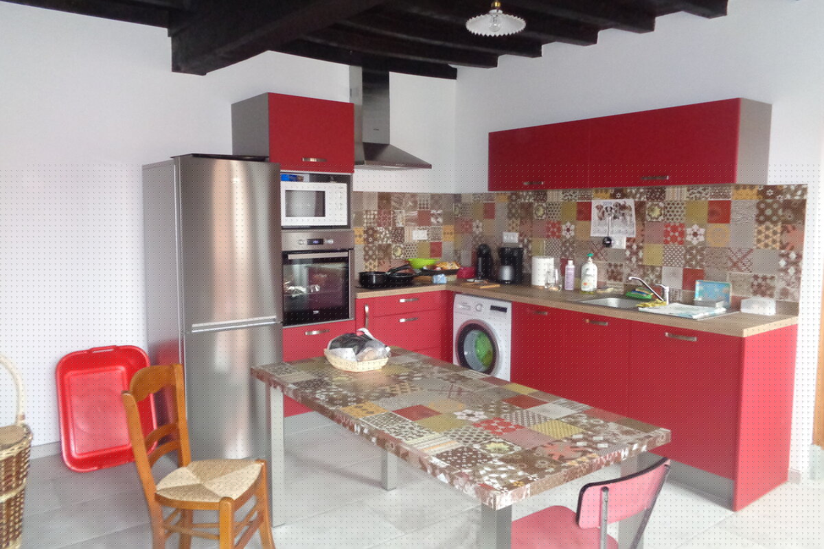 Ferme de la Samette, Lumbres - cuisine