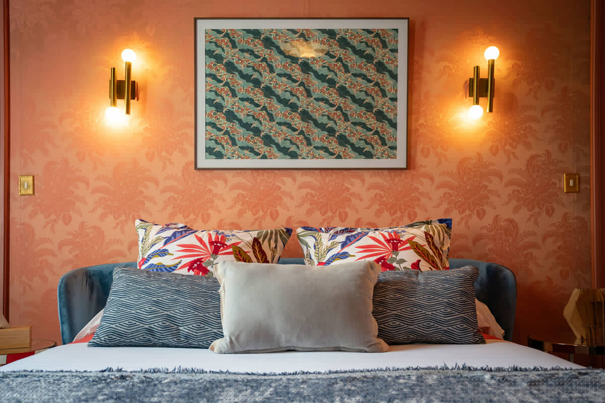 Le lit de la suite "Le Temps retrouvé"