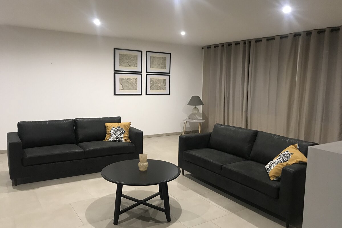 Gîte des 6 tilleuls, Bomy, salon