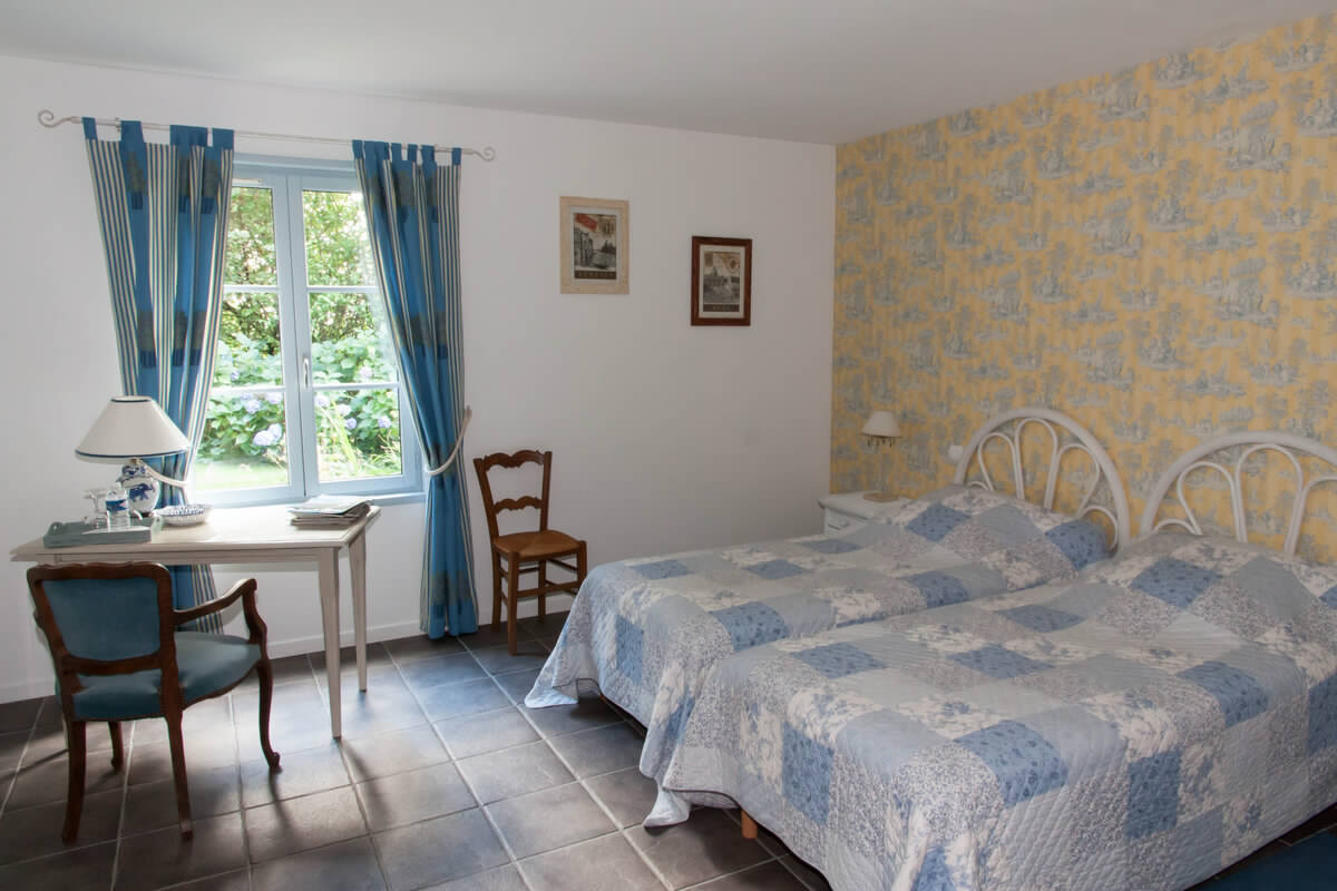 Chambres d'hôtes Les Dornes_la chambre Nuage