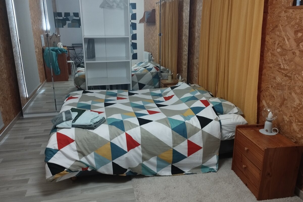 chambre 2 lit 140 cm