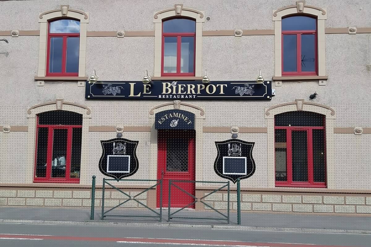 Façade de la Brasserie "Le Bierpot"
