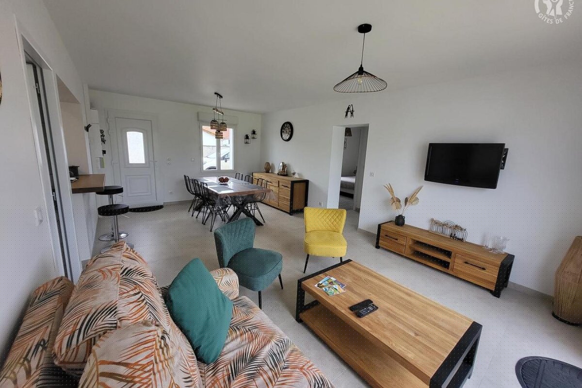 Gîte Chez Titine, Pièce de vie 