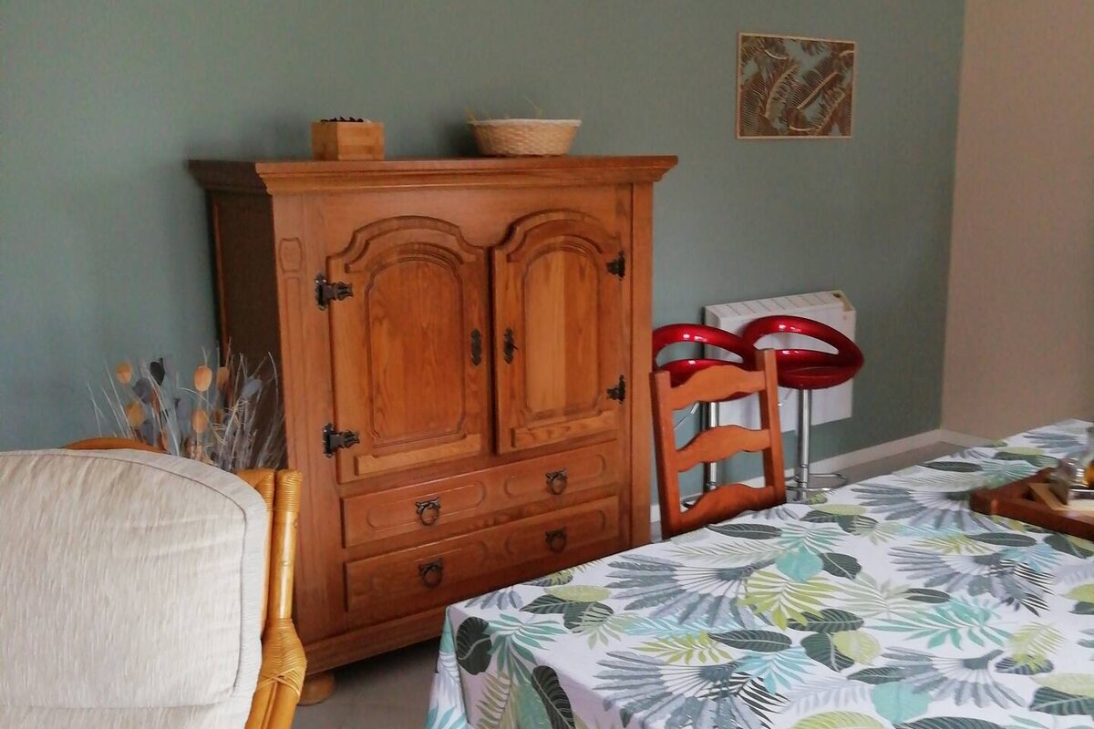 Gîte à la ferme, Wismes, salle à manger