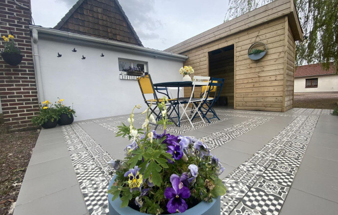 Terrasse gîte Ste-Thérèse