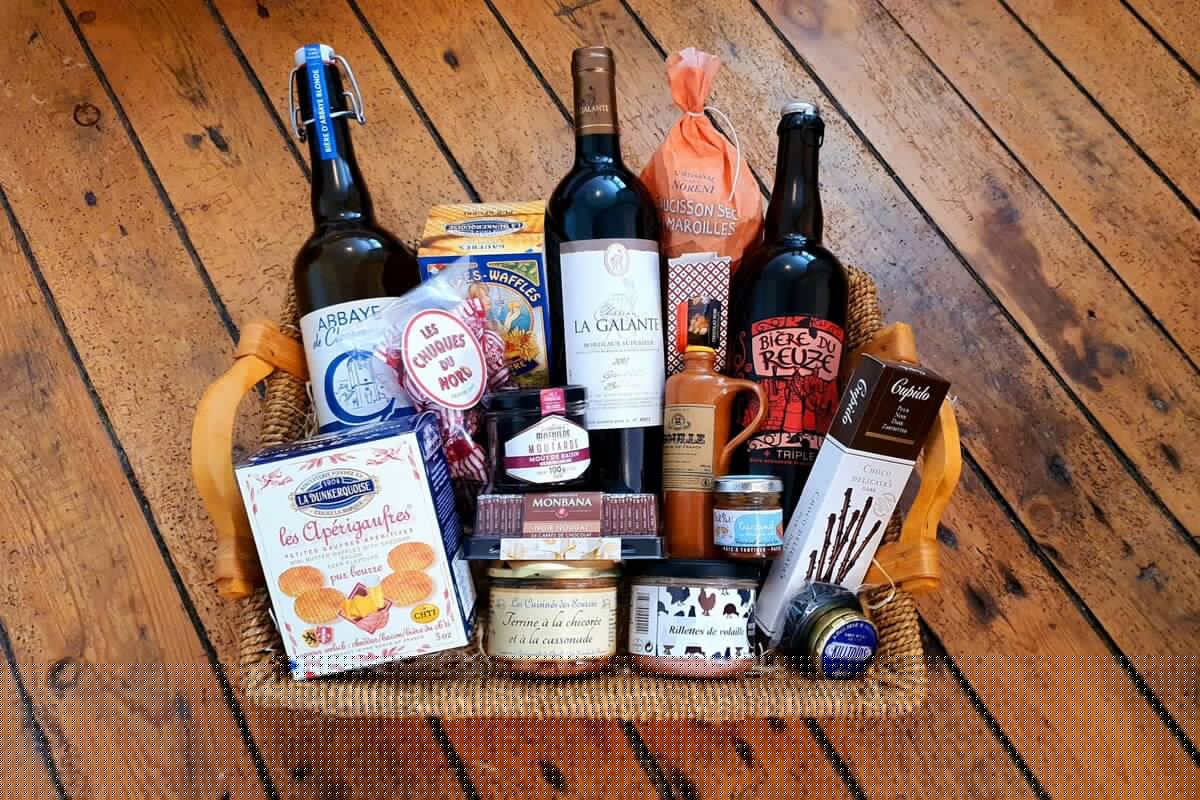 Paniers garnis régionaux 