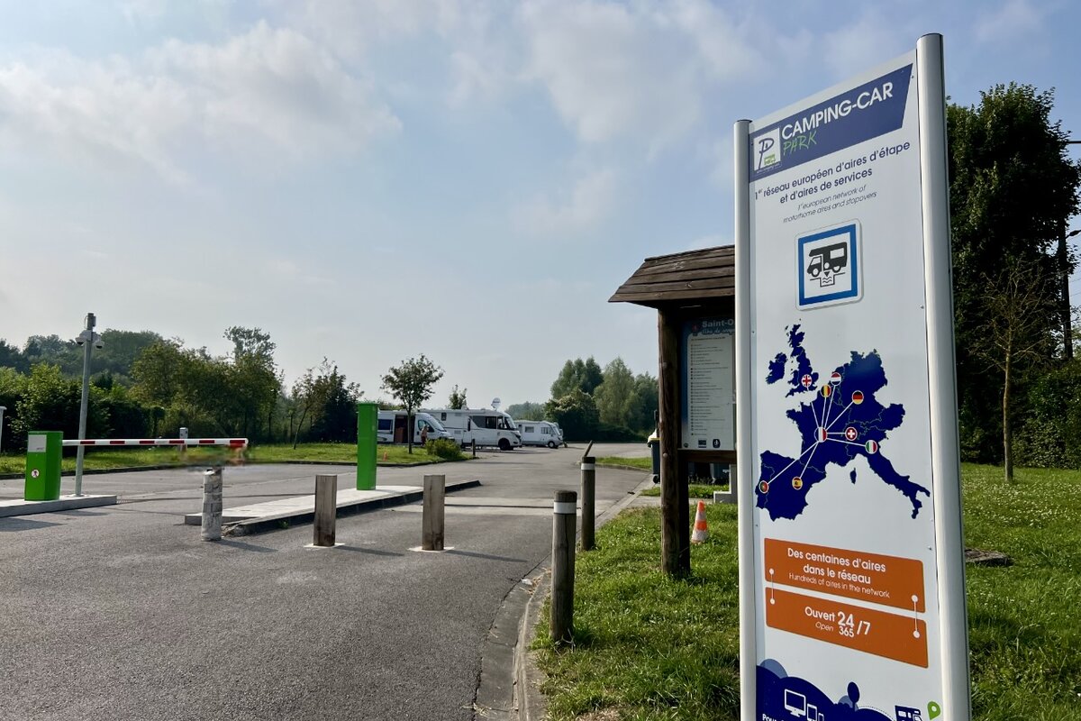 Aire de camping-car de Saint-Omer