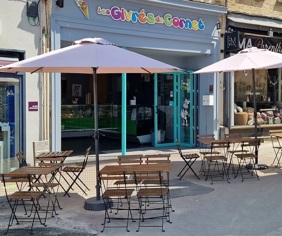 La terrasse des Givrés du Cornet à Saint-Omer