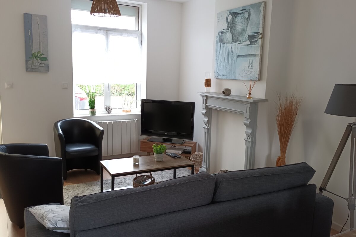 Gîte The Holidays (Arques), Salon