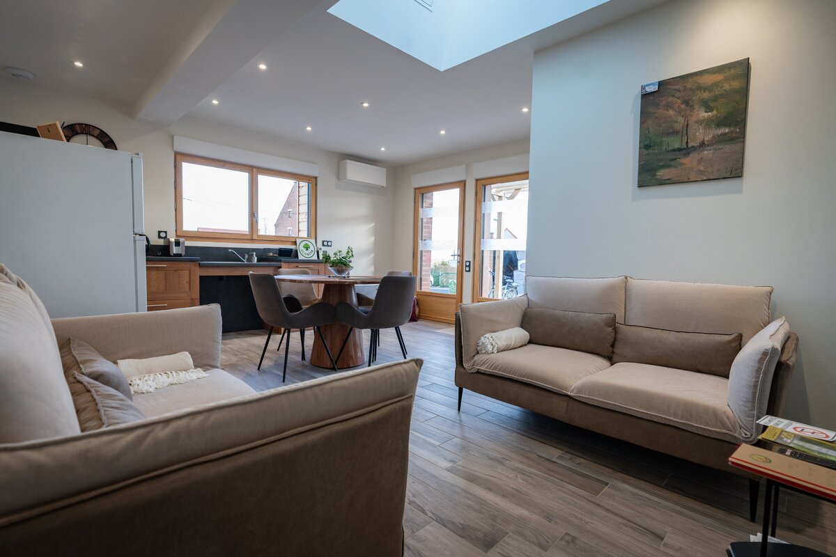 Salon - Gîte du Cluse - Éperlecques