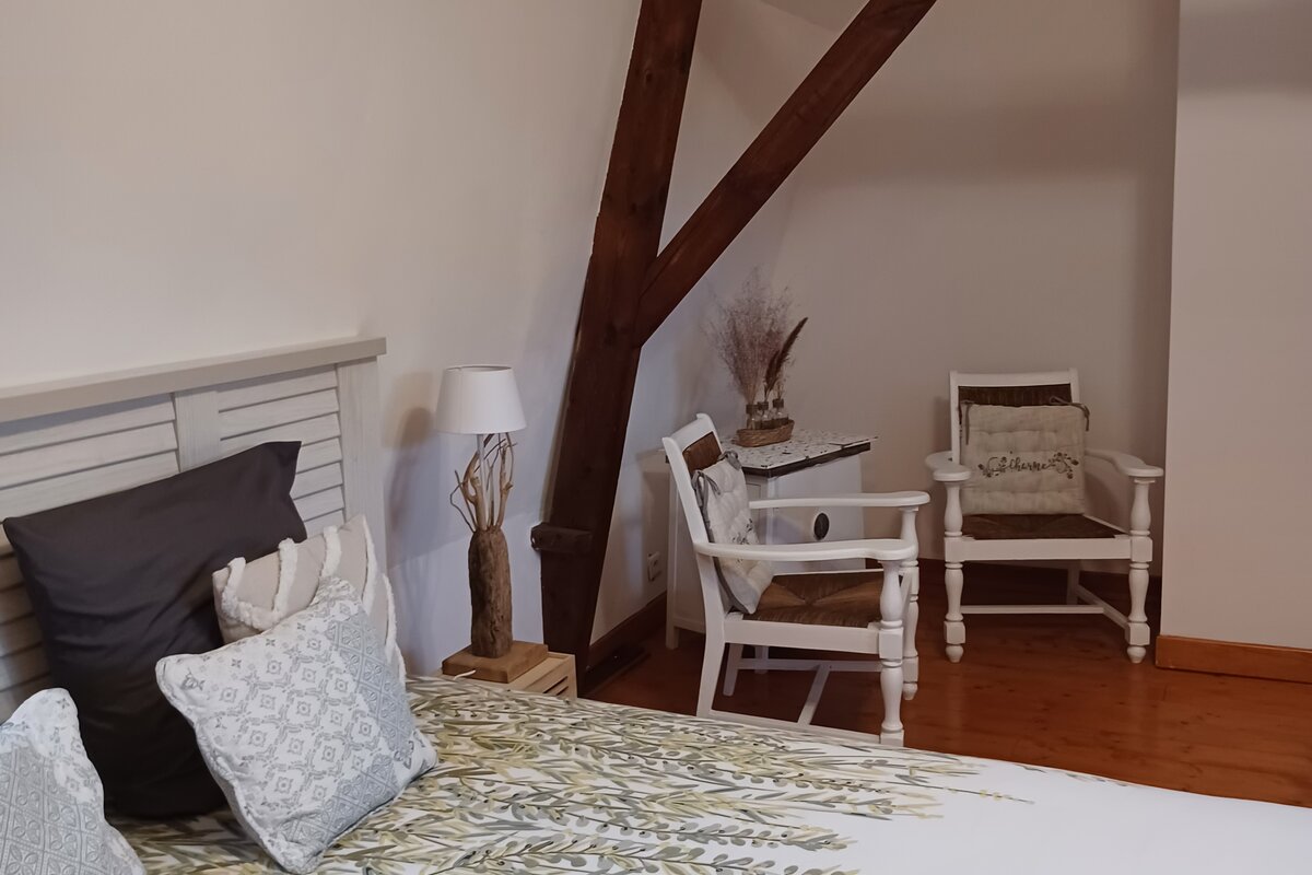 Gîte Le Cottage, chambre