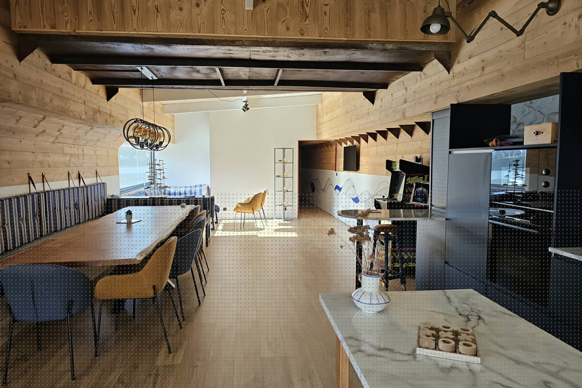 Péniche Mathurin, vue intérieure