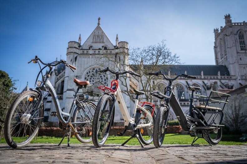 Location de vélos électrique à l'office de tourisme du Pays de Saint-Omer
