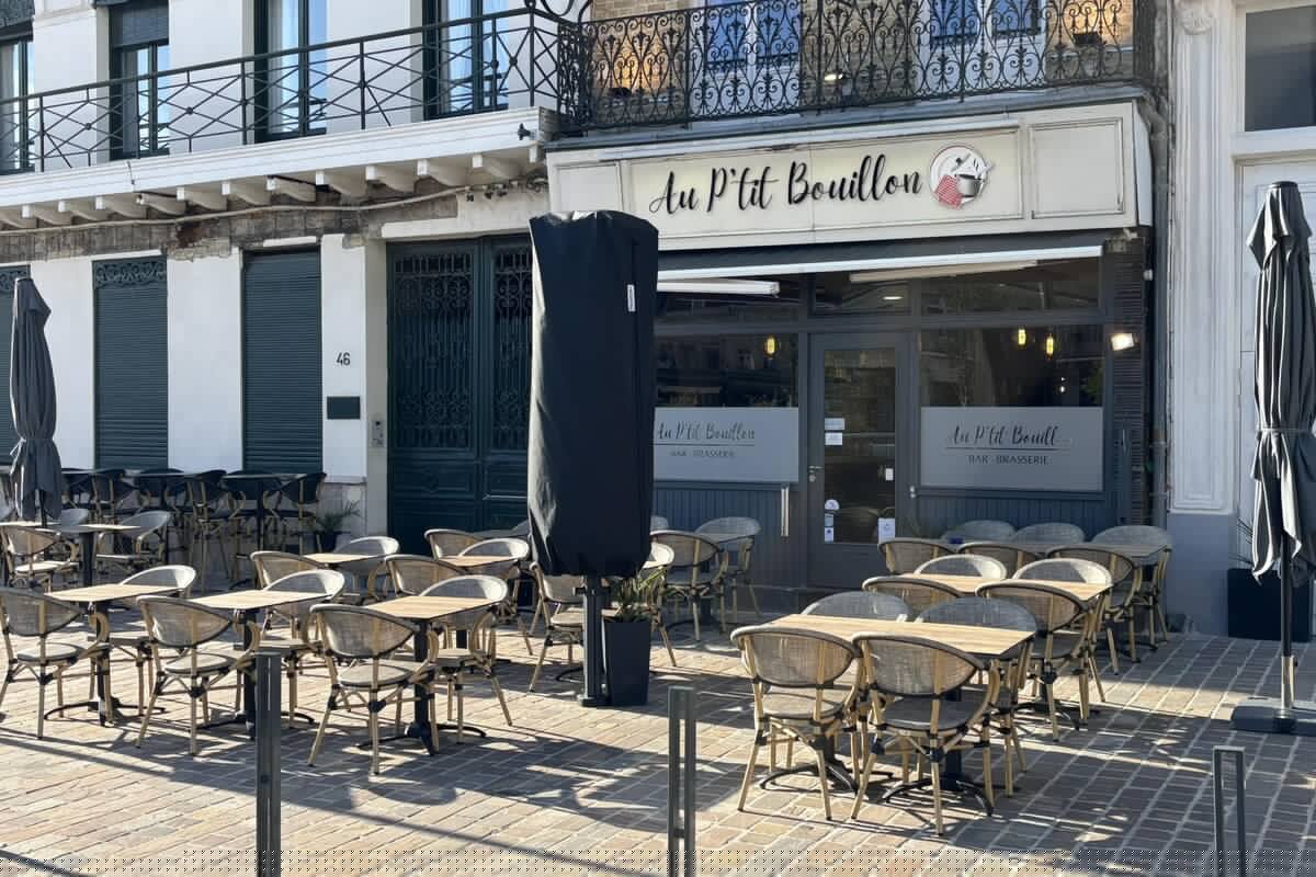 Façade - Au P'tit Bouillon, Saint-Omer