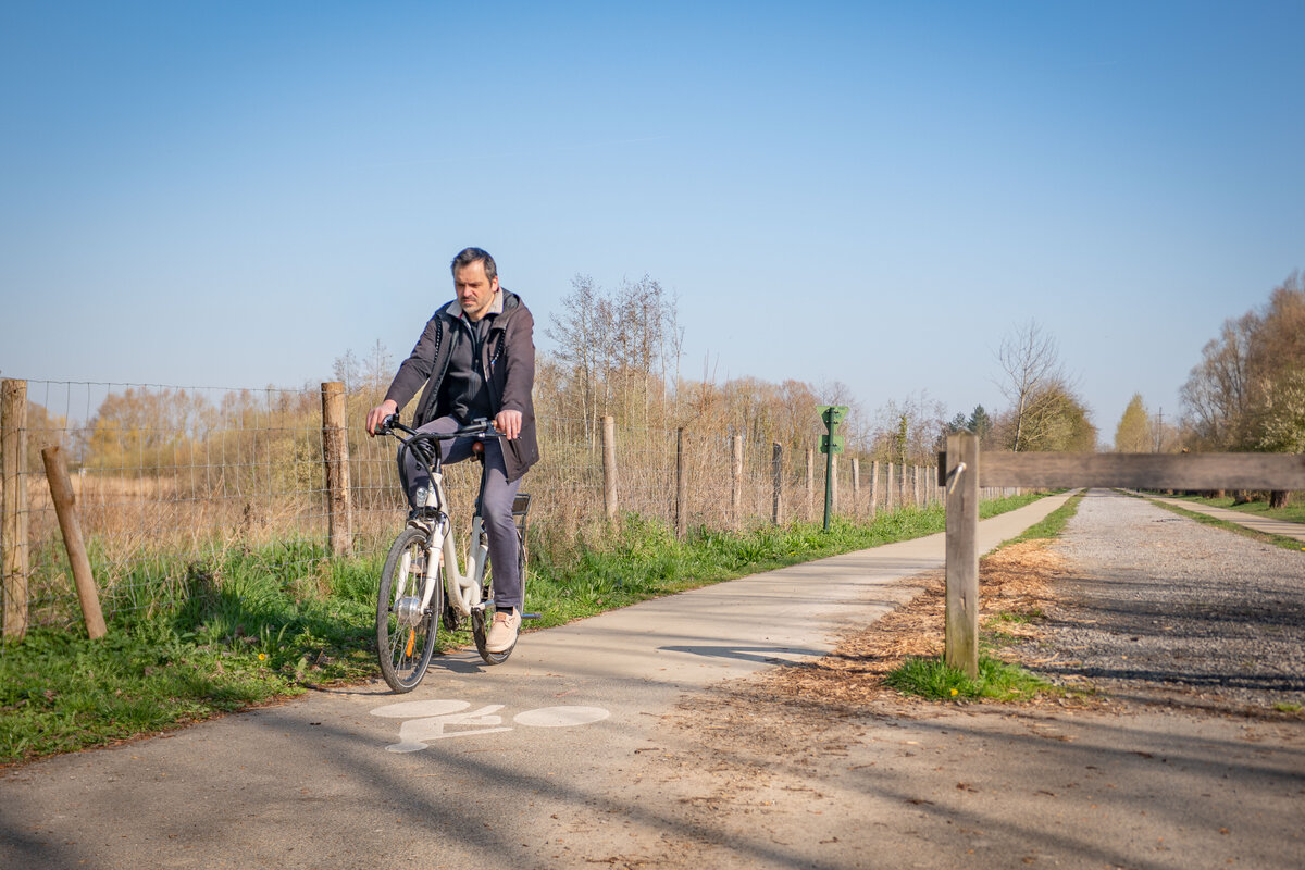 Les Ballastières - Voie cyclable 