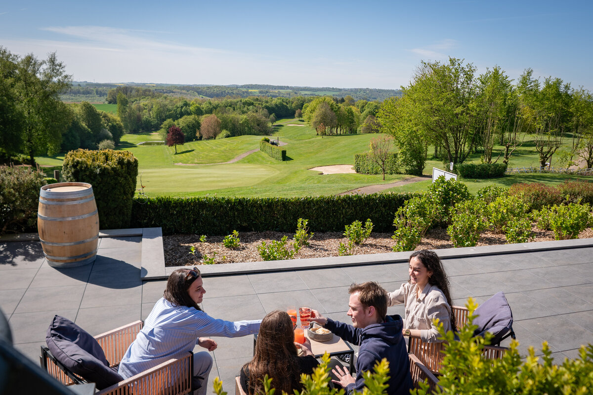 Terrasse - Brasserie le Ristandèl - Golf 