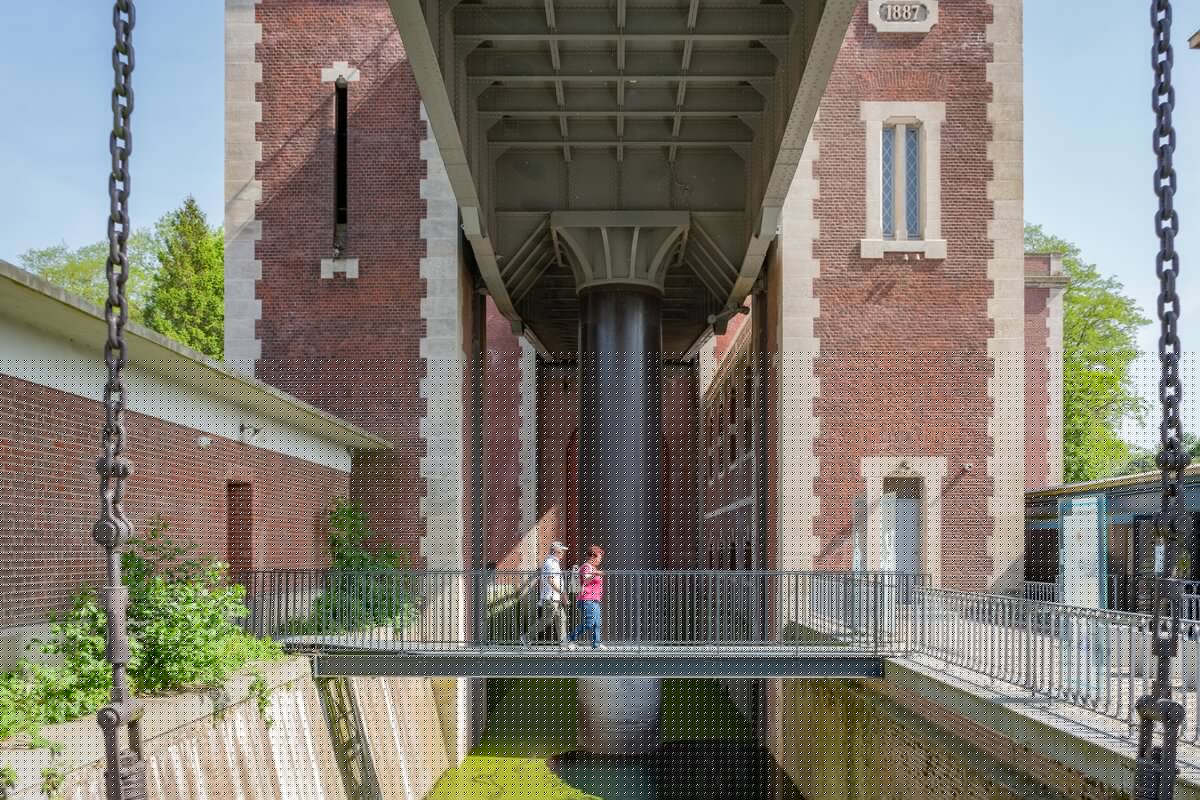 Extérieur - Ascenseur à Bateaux des Fontinettes - Arques