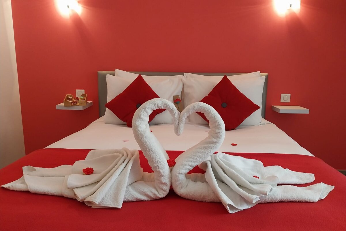 Auberge de l'arc-en-ciel_chambre