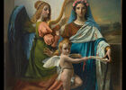 Tableau Sainte C+®cile de JF Navez - Collections Ville de Mons - Conserv+® +á l'Artoth+¿que -®Atelier de l'Imagier.jpg