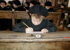 Musée d'école de la Tour Nivelle 5, Enfant au béret.jpg