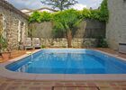 Piscine chauffée et salée