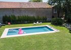 Photo piscine meubles et dos maison