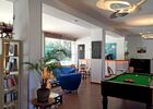 Cajarc Blue Hôtel-bar-salon-billard