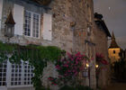 Exterieur nuit - La Maison des Chanoines - Turenne - Vallée de la Dordogne