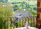 La vue depuis la terrasse - La Bastidie - Noailhac