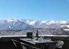 terrasse en hiver