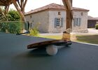 Pareil pour le ping-pong, à l'ombre et protégé du vent s'il vous plaît !
