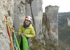 Escalade grande voie