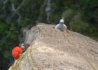 Escalade grande voie