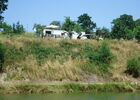 camping du Bas Maine à la Croixille : mobilhomes