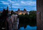 Le Pont Vieux de Montauban de nuit
