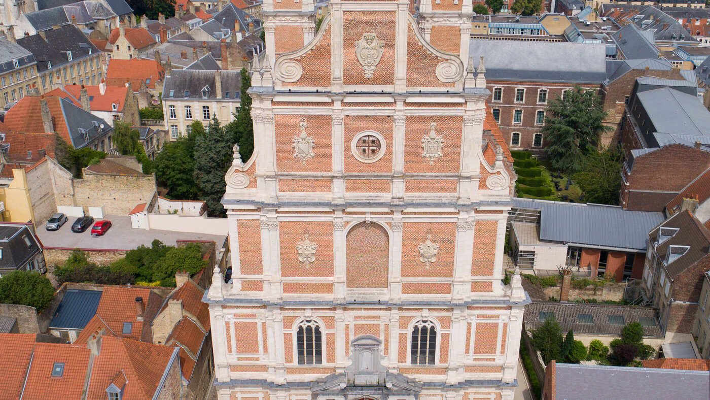 Chapelle des Jésuites Vue aérienne 2019 SAINT-OMER