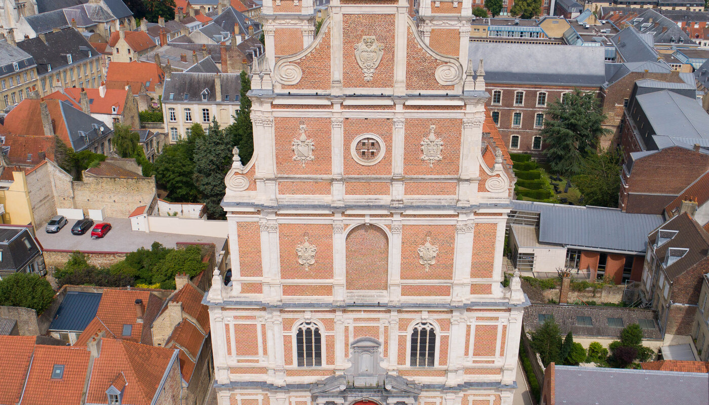 Chapelle des Jésuites Vue aérienne 2019 SAINT-OMER