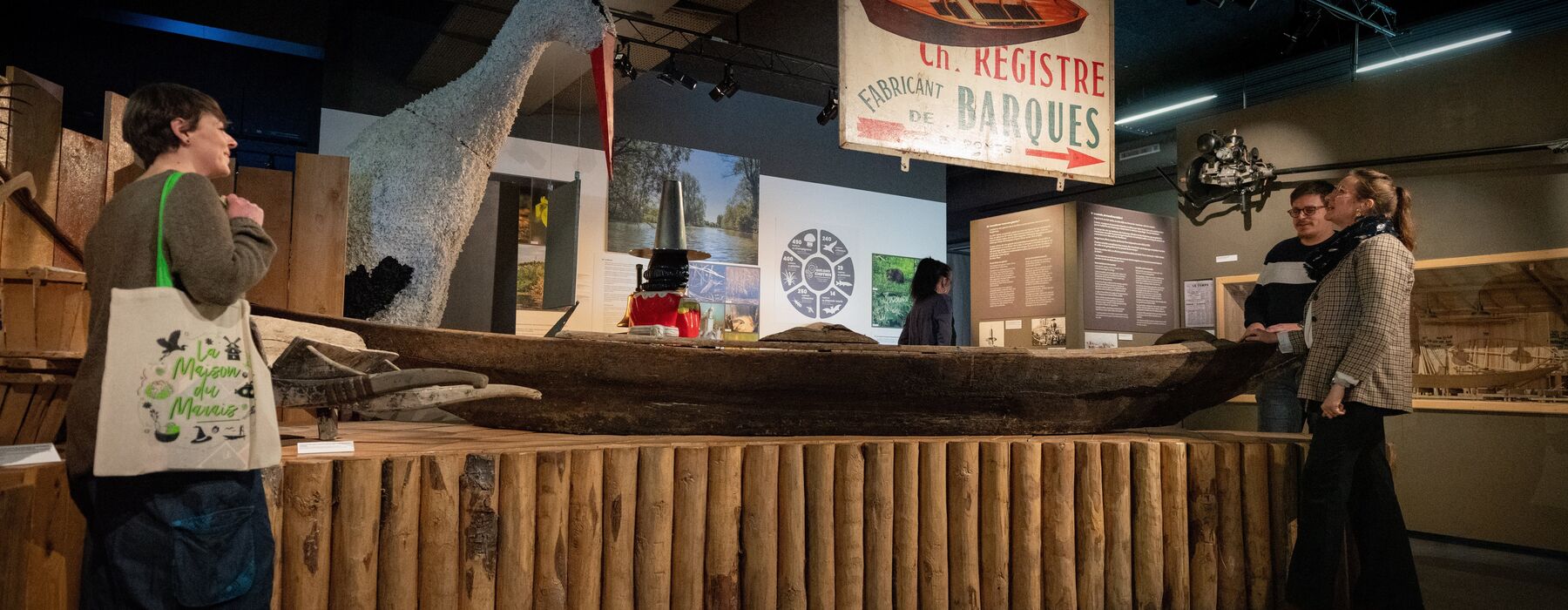 Visite de l'exposition "Chez Capiau, la vie d'un maraîcher"