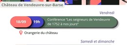 JEP : Visites guidées du château de Vendeuvre - 3