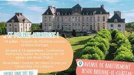 Visites commentées du château de Brienne - 2