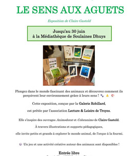 Exposition : Animaux, les sens aux aguets - 1