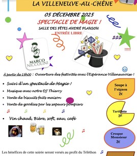 Téléthon : Spectacle de magie - 1