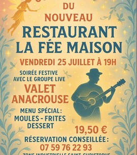 Soirée d’ouverture du restaurant La Fée Maison - 1