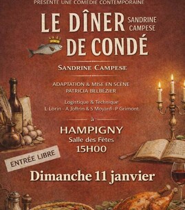 Théâtre : “Dîner de condé” - 1
