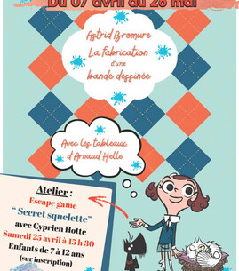 Exposition : Astrid Bromure, la fabrication d’une bande dessinée - 1