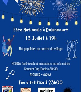 Fête nationale à Dolancourt - 1