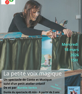 Spectacle : La petite voix magique - 1